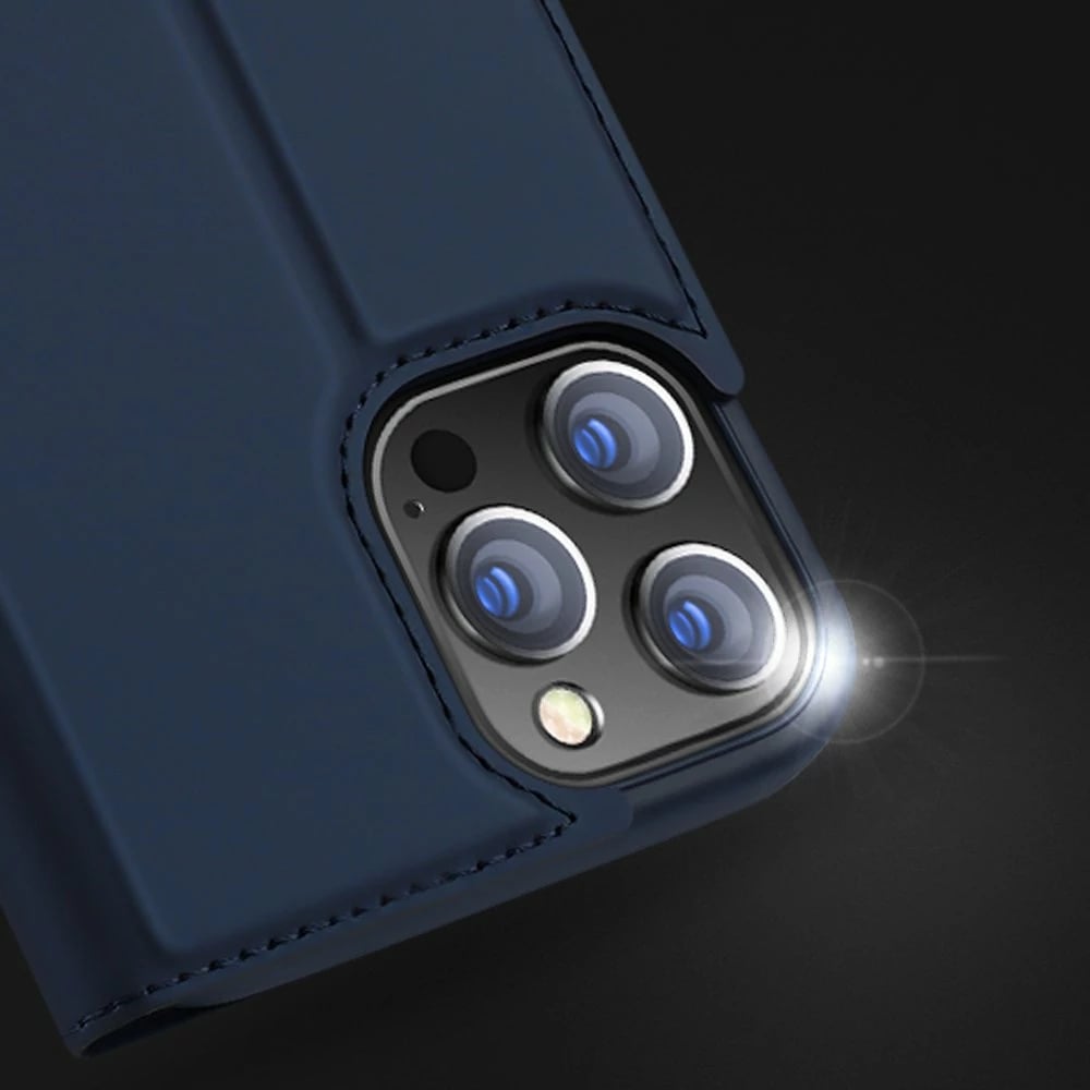 Mbështjellës Dux Ducis Skin Pro Bookcase për iPhone 13 Pro Max, ari