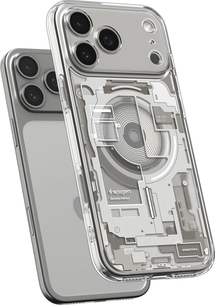 Mbështjellës Spigen Ultra Hybrid MagSafe për iPhone 17 Pro, titanium