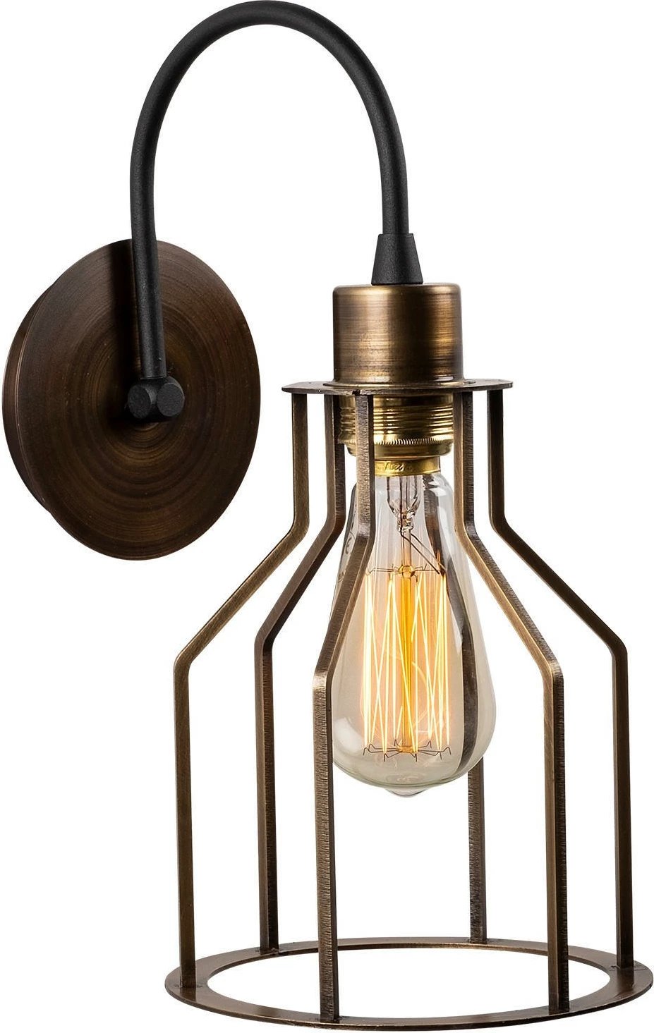 Llambë muri vintage Opviq, Fellini - MR - 813, e zezë, metal Llambë muri vintage Opviq, Fellini - MR - 813, e zezë, metal