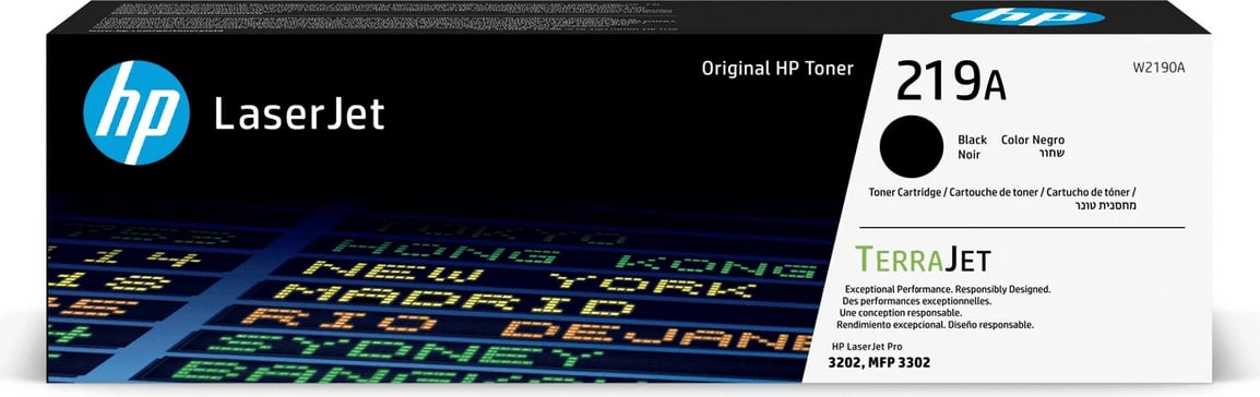 Toner, HP, 219A W2190A, 1300 faqe, standard, e zezë