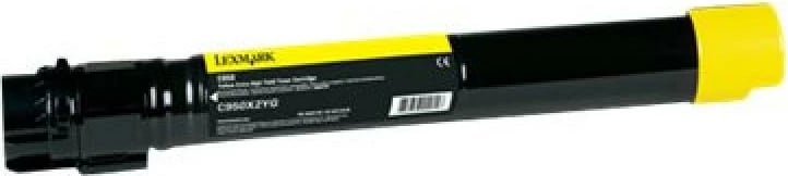 Toner, Lexmark C950X2YG, kapacitet shumë i lartë 24,000 faqe, e verdhë