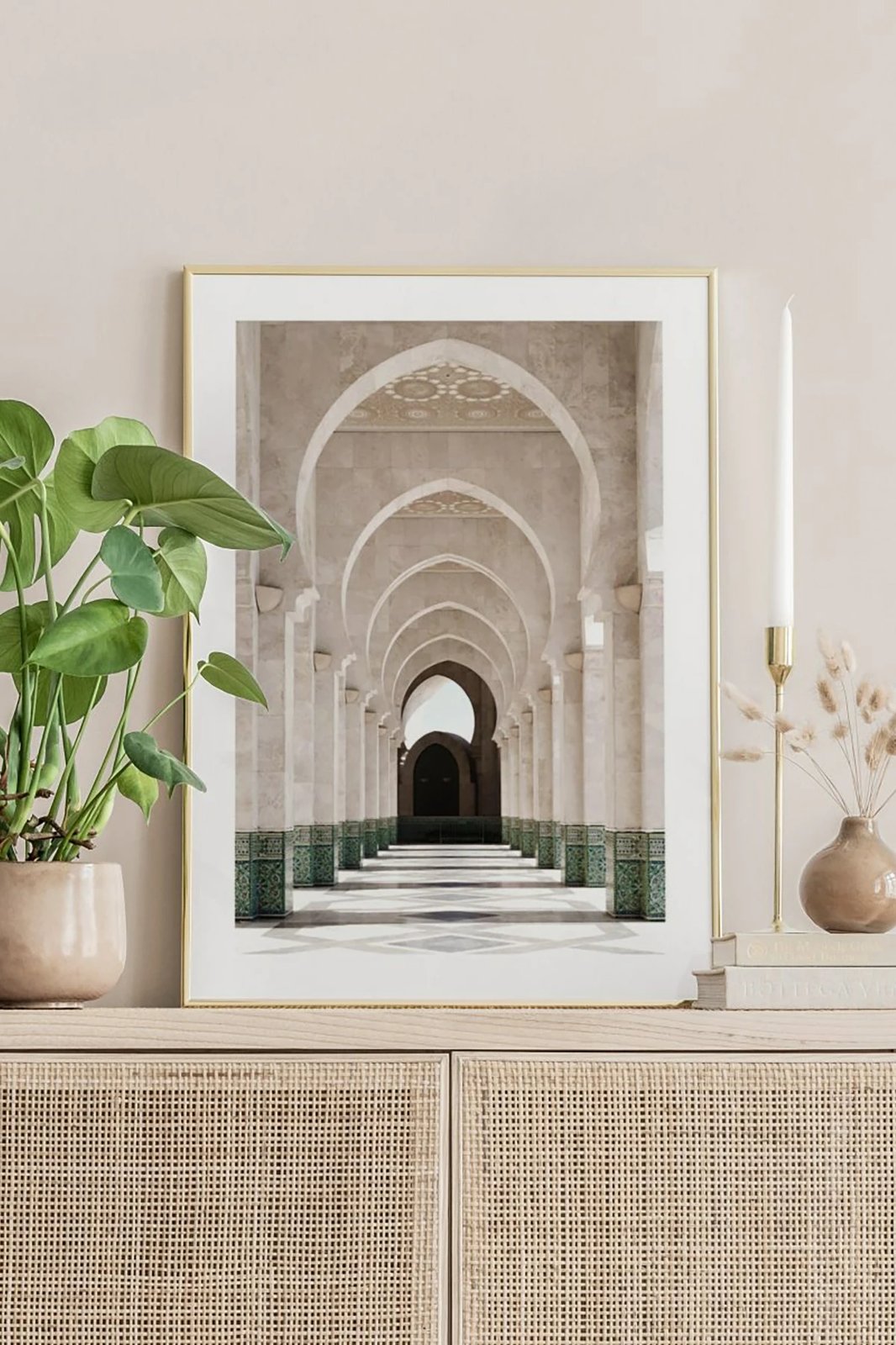 Pikturë dekorative me kornizë, Wallity, Tekhamcerceve103, shumëngjyrëshe, 33x48cm