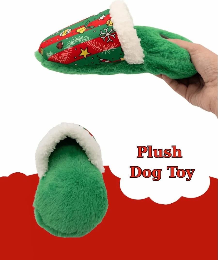 Lodra pelushi për qen, Paws & Whiskers, Havhav 1011, jeshile dhe e kuqe