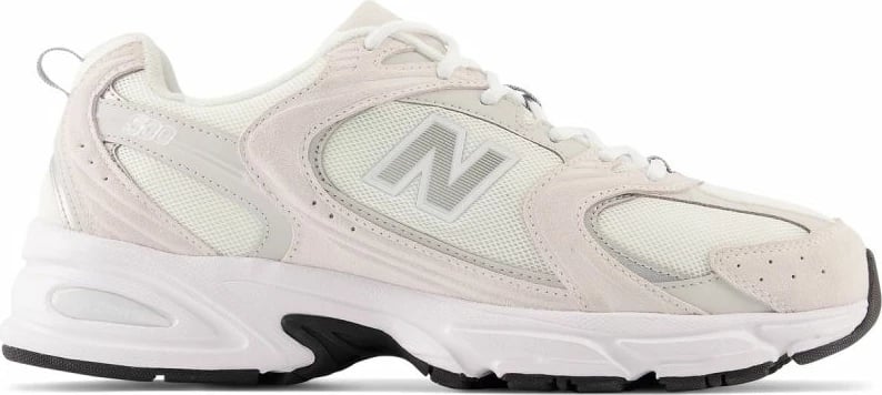 Atlete New Balance, për meshkuj dhe femra, të bardha dhe krem