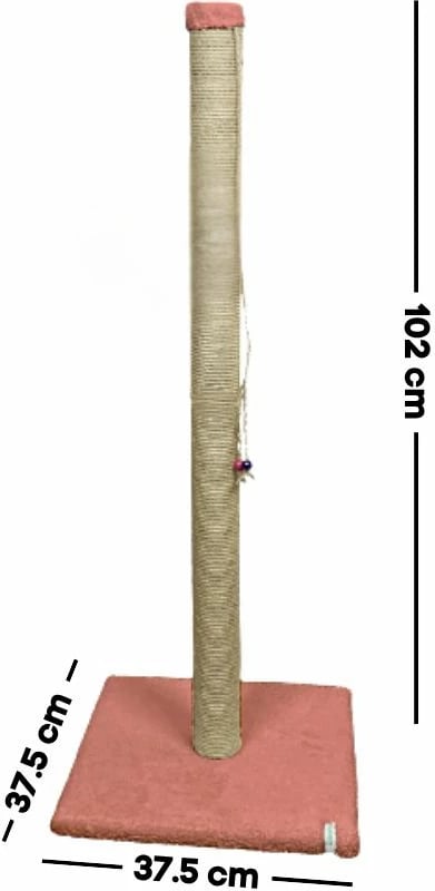 Dërrasë për gërvishtje për mace, Paws & Whiskers, Aero - ngjyrë korale