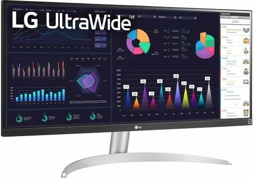 Monitor, LG, 29WQ600-W UltraWide, 30", i bardhë