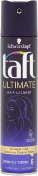 Llak për flokë Taft 250 ml, Ultimate 5+