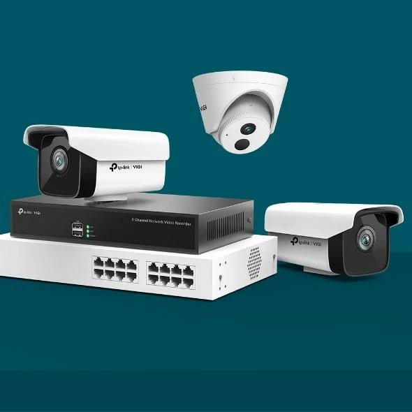 Regjistrues rrjeti video TP-LINK VIGI NVR1008H, 8 kanale, WiFi, SATA, i zi