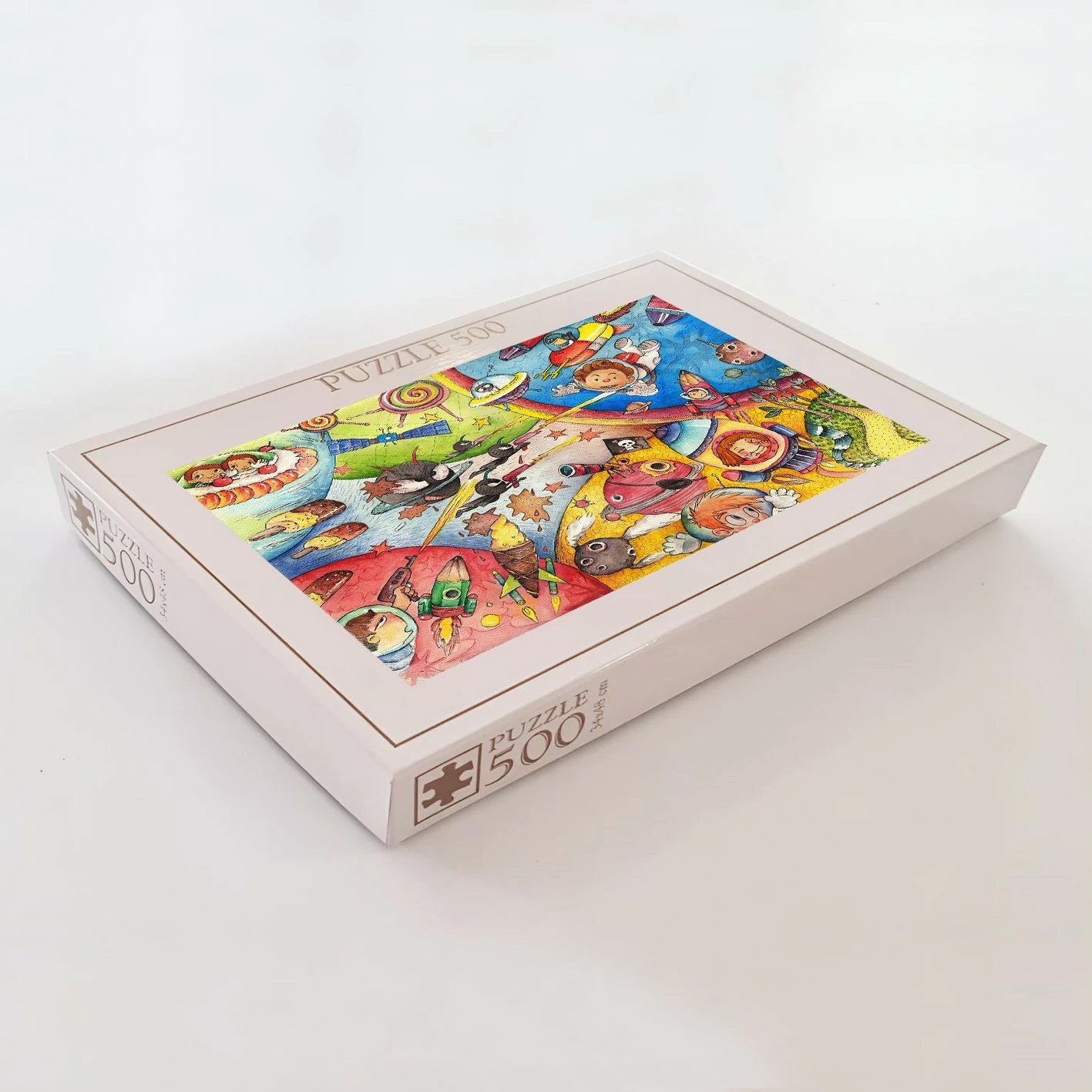 Puzzle 500 copë, Evila Originals, shumëngjyrësh, PZL_0137_500 Puzzle 500 copë, Evila Originals, shumëngjyrësh, PZL_0137_500