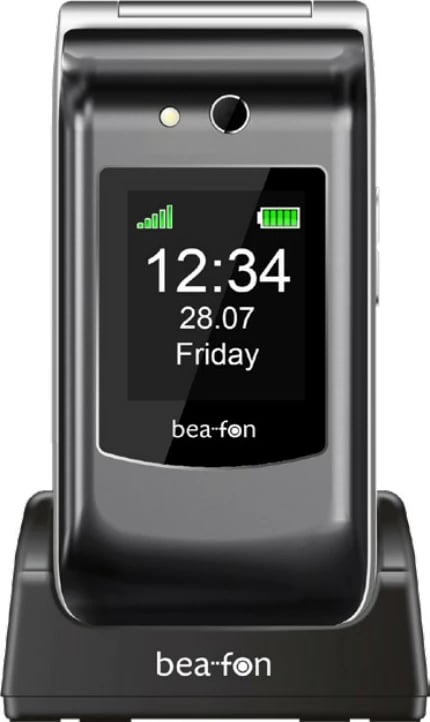 Celular Beafon SL646, Clamshell, Single SIM, 2.8", Bluetooth, 1000 mAh, Anthracite