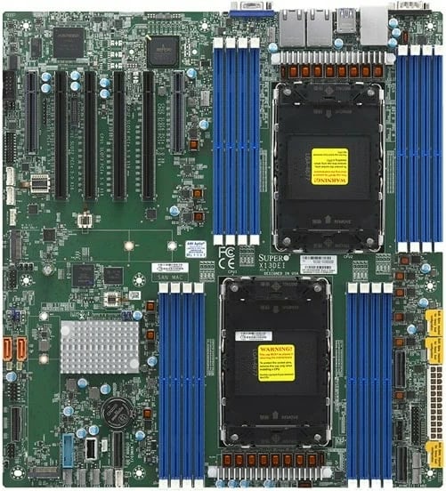 Pllakë amë Supermicro EATX LGA-4677 DDR5-5600MT/s 2x1Gbe