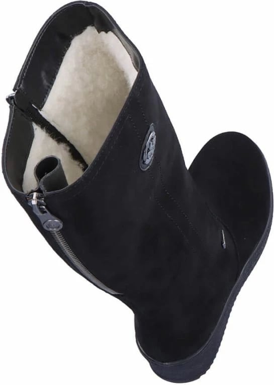 Çizme të gjata për femra Rieker, të zeza