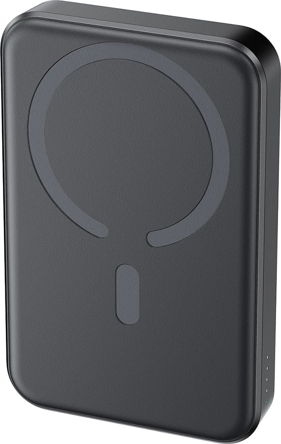 Powerbank Joyroom JR-W020 10000mAh 20W MagSafe PD/QC 2 porta USB-C & USB-A, e zezë, me kabllo USB-C 0.25m + këllëf