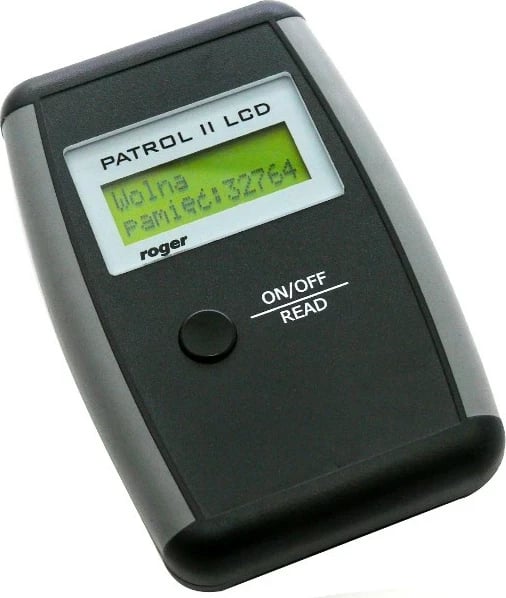 Pajisje regjistrimi patrulle Roger PATROL II, LCD, e zezë