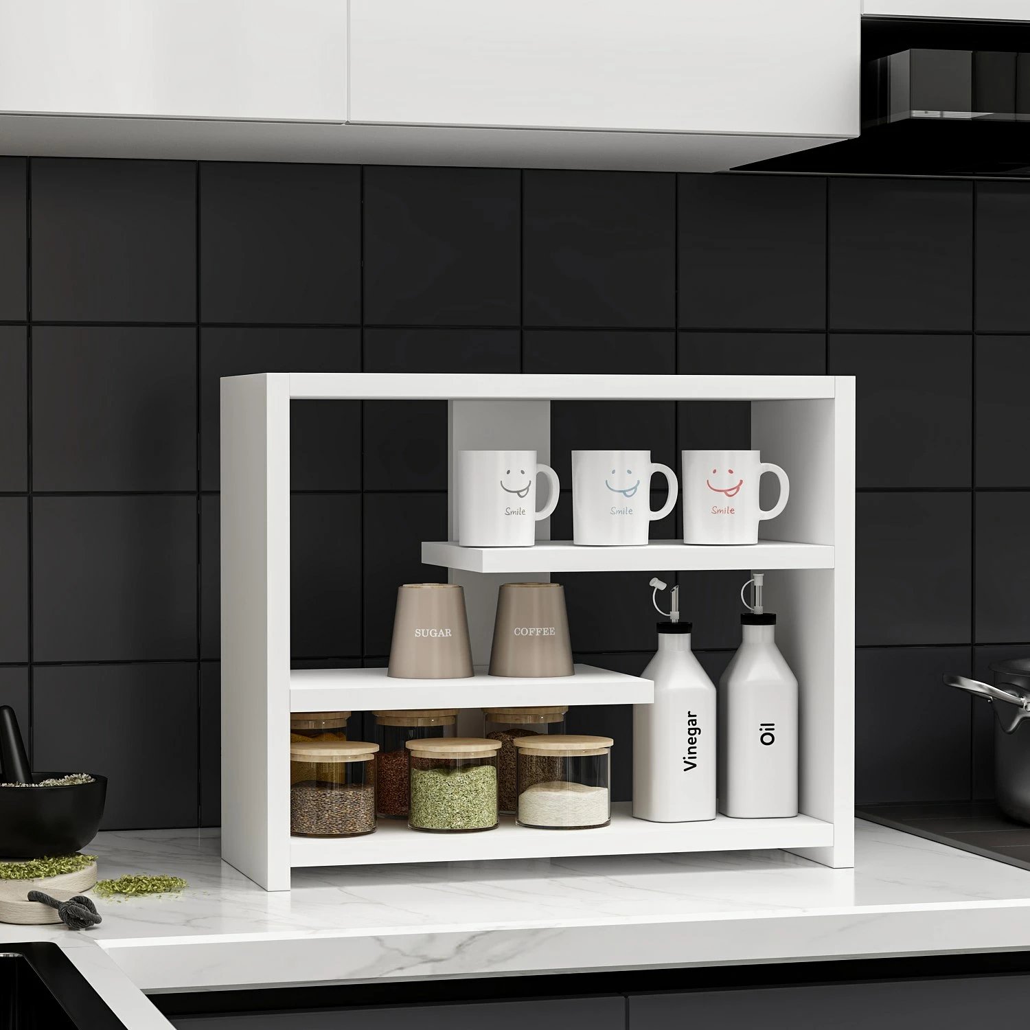 Raft muri Hanah Home, Gupse, ngjyrë e bardhë