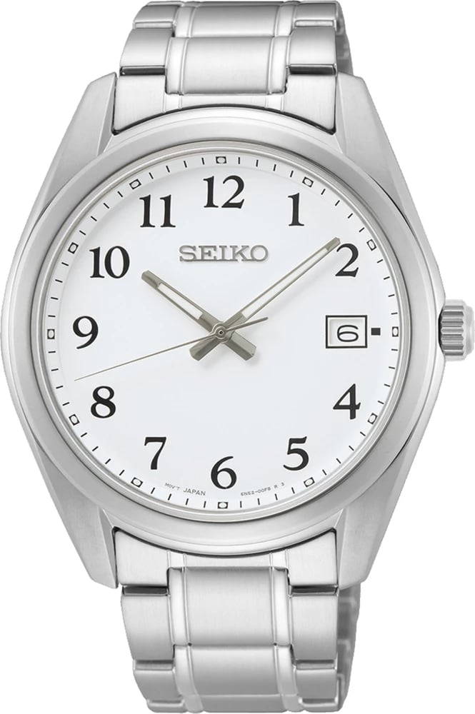 Orë dore për meshkuj SEIKO SUR459P1, argjendtë