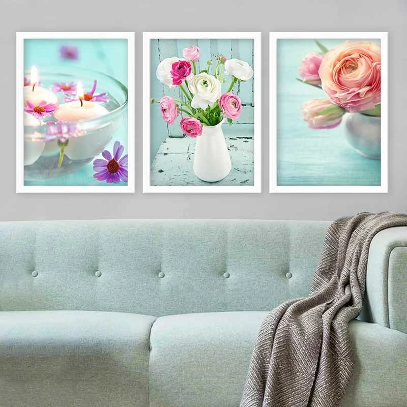 Pikturë dekorative me kornizë (3 copë), Wallity, 3BC_219025241_5575