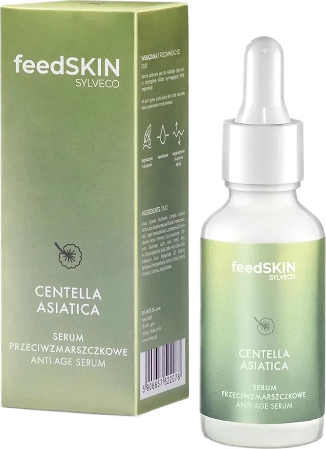 Serum anti-rrudhë për femra Feedskin Centella Aziatike 30ml