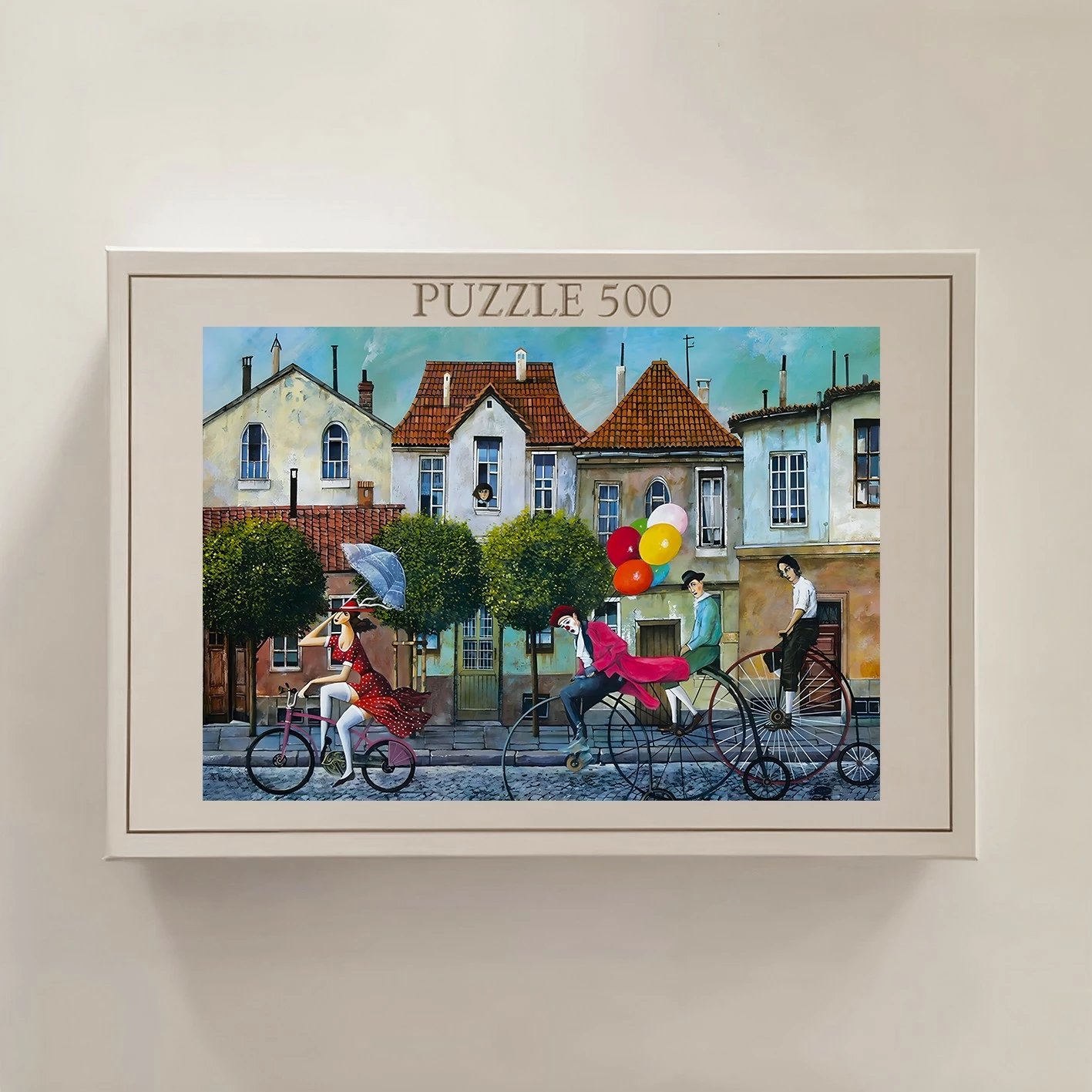 Puzzle 500 copë, shumëngjyrësh, Evila Originals, PZL_043_500
