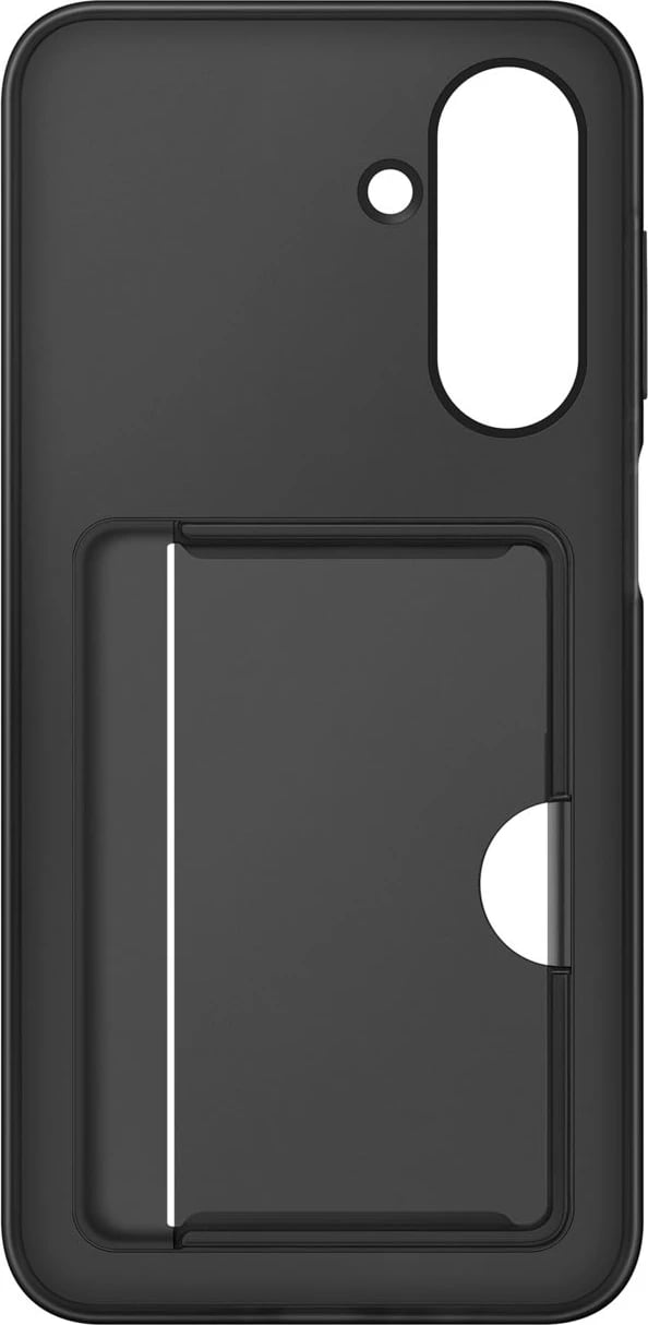 Mbështjellës Samsung Card Slot Case EF-OA266TBEGWW për Galaxy A26 5G, me xhep kartelash, i zi