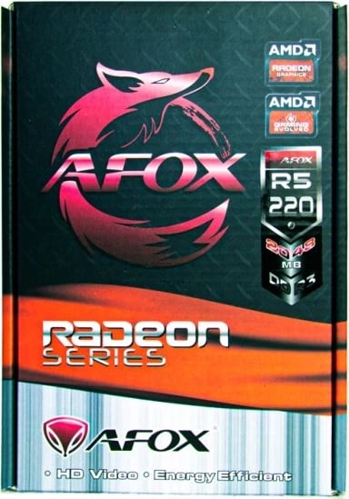 Kartë grafike Afox Radeon R5 220, DDR, 2GB