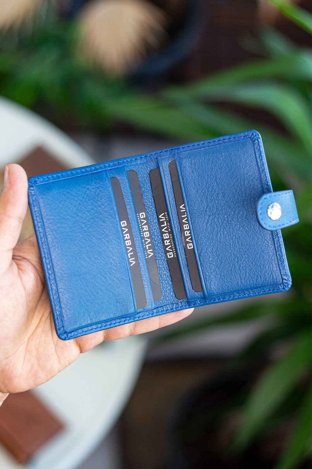 Portofol unisex Zoozie Bags, Pekin, ngjyrë blu petrol