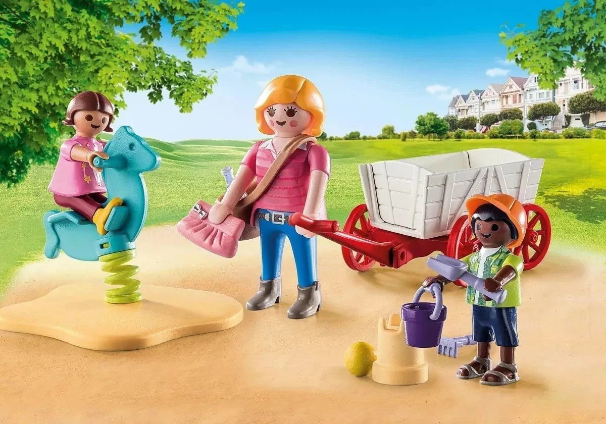 Set lodër Playmobil, Karrocë fëmijësh 71258