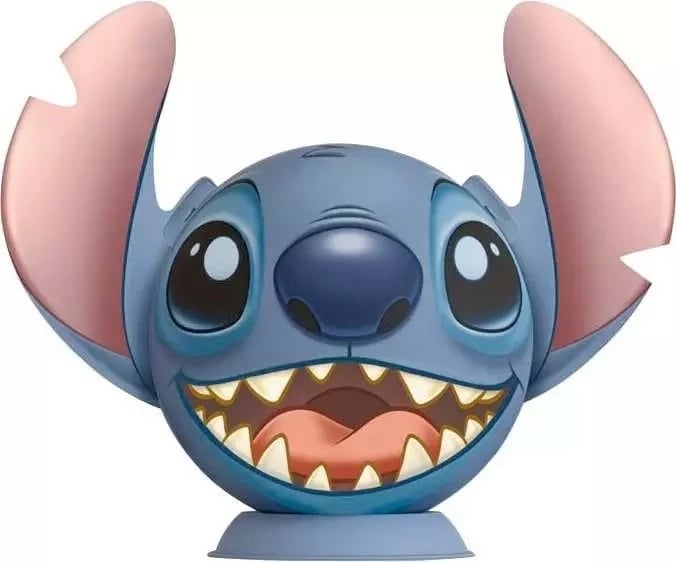 Puzzle 3D Ravensburger Disney Stitch, plastikë, 77 pjesë