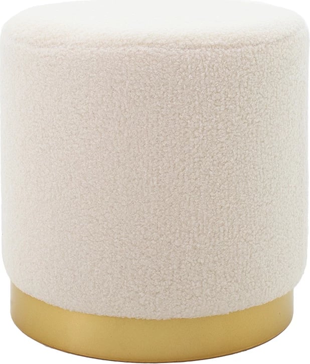 Karrige për bar Dash boucle krem-ari D35x35cm