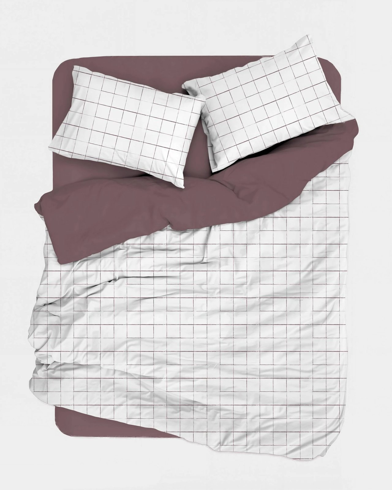 Set mbulesë për jorgan super king, ngjyrë dusty rose, L'Essentiel Linge de Maison, Maro Kombin