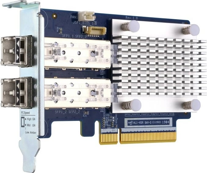 Kartelë zgjerimi HBA Fibre Channel, QNAP QXP-16G2FC, 16Gb dy porta, PCIe, për NAS QNAP