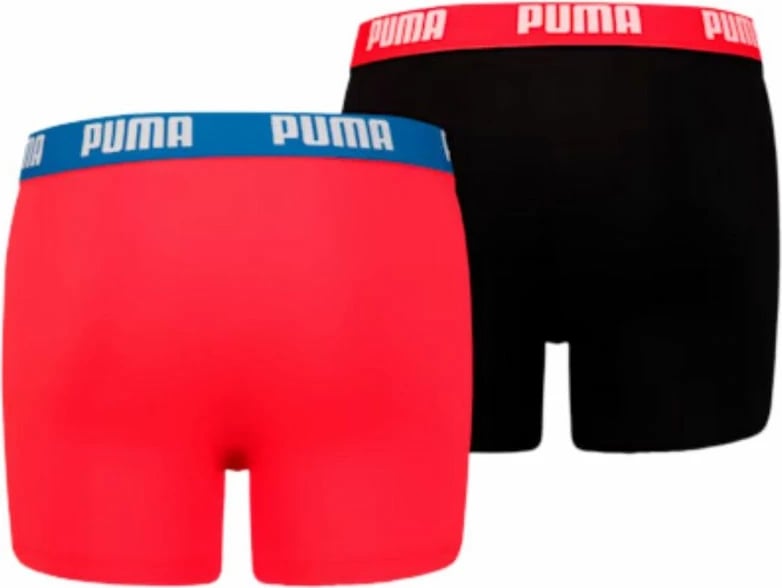 Të brendshme për fëmijë Puma, të zeza dhe të kuqe