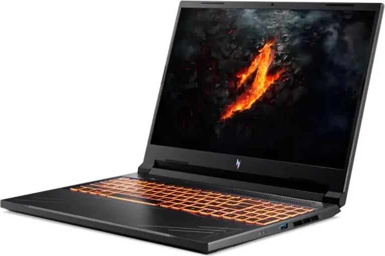 Laptop gaming Acer Nitro V 16 ANV16-41-R0FK, Ryzen 7, 32GB RAM, 1TB SSD, RTX 4060, Obsidian Black