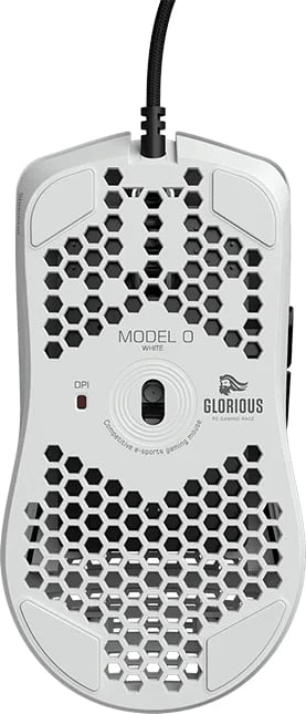 Maus Glorious Model O - USB 2.0, i bardhë