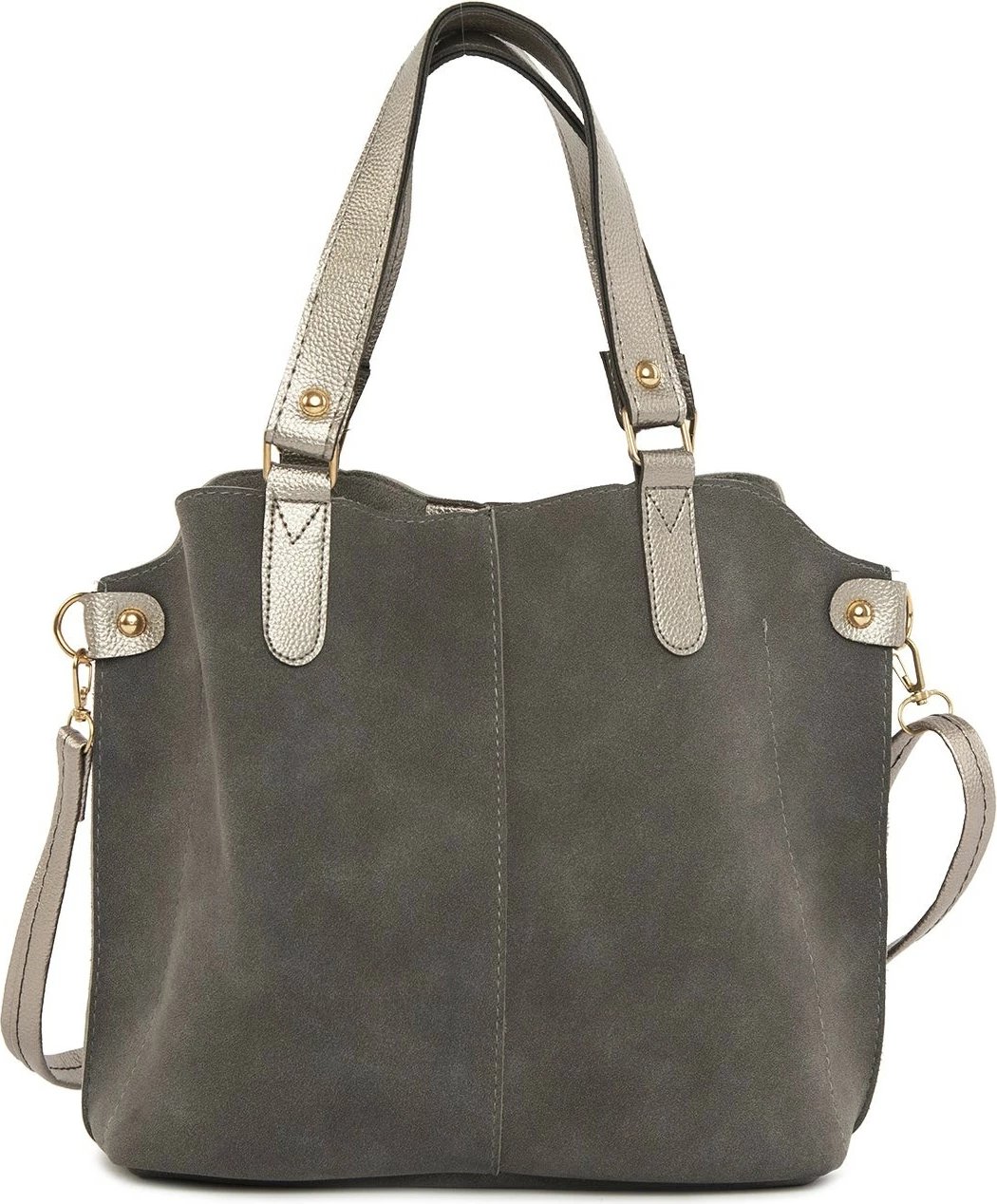 Çantë shpatull për femra, ngjyrë gri, Zoozie Bags 3554-46102