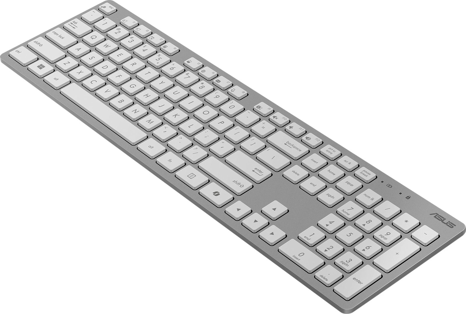 Set tastierë-maus ASUS W5000, wireless, full-size, bardhë