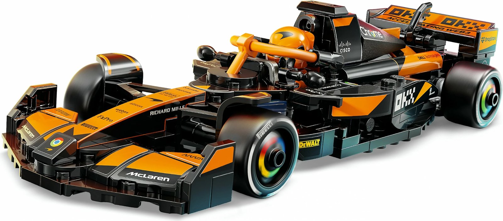 Set ndërtimi LEGO McLaren F1® Team MCL38, 269 pjesë, shumëngjyrësh