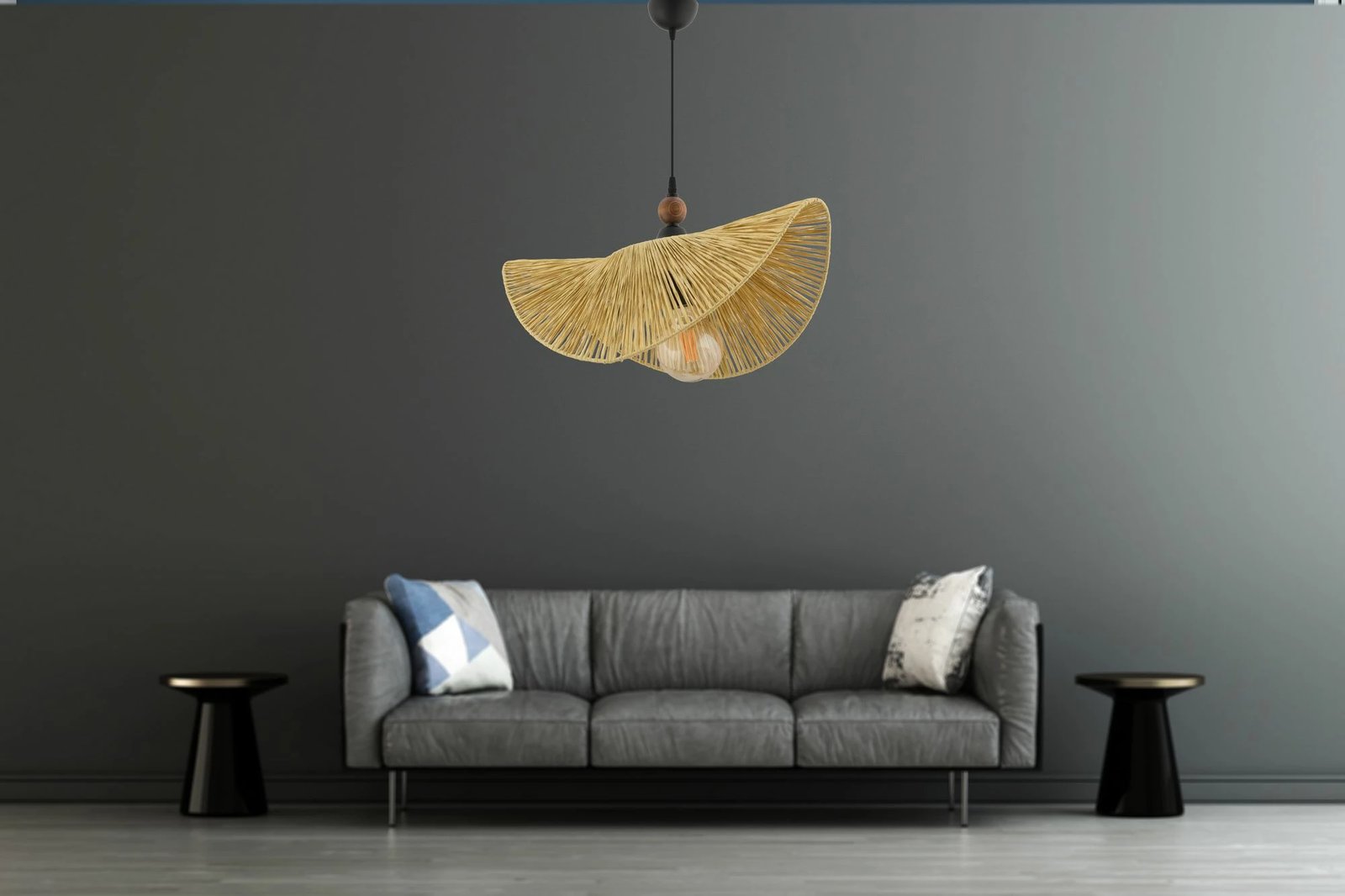 Llambë tavani Opviq Taco W, ngjyrë camel, kafe, e zezë