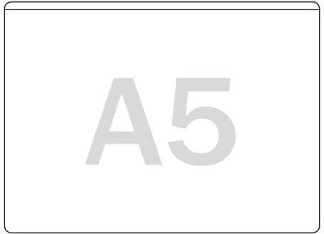 Xhep vetëngjitës NEXT A5 P-type, hapje anësore (50 copë)