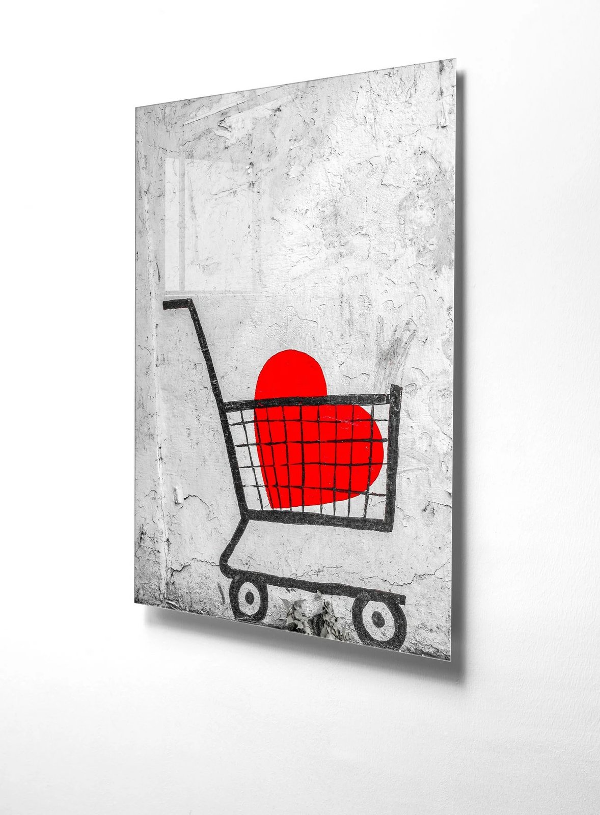 Pikturë dekorative prej xhami të temperuar, shumëngjyrëshe, UV-565, 30x45cm