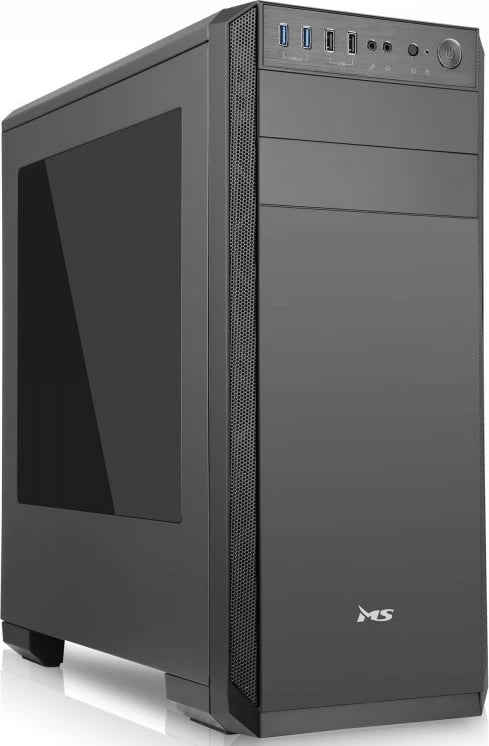 Kasë MS FIGHTER V300, Midi Tower, ATX/ITX, e zezë