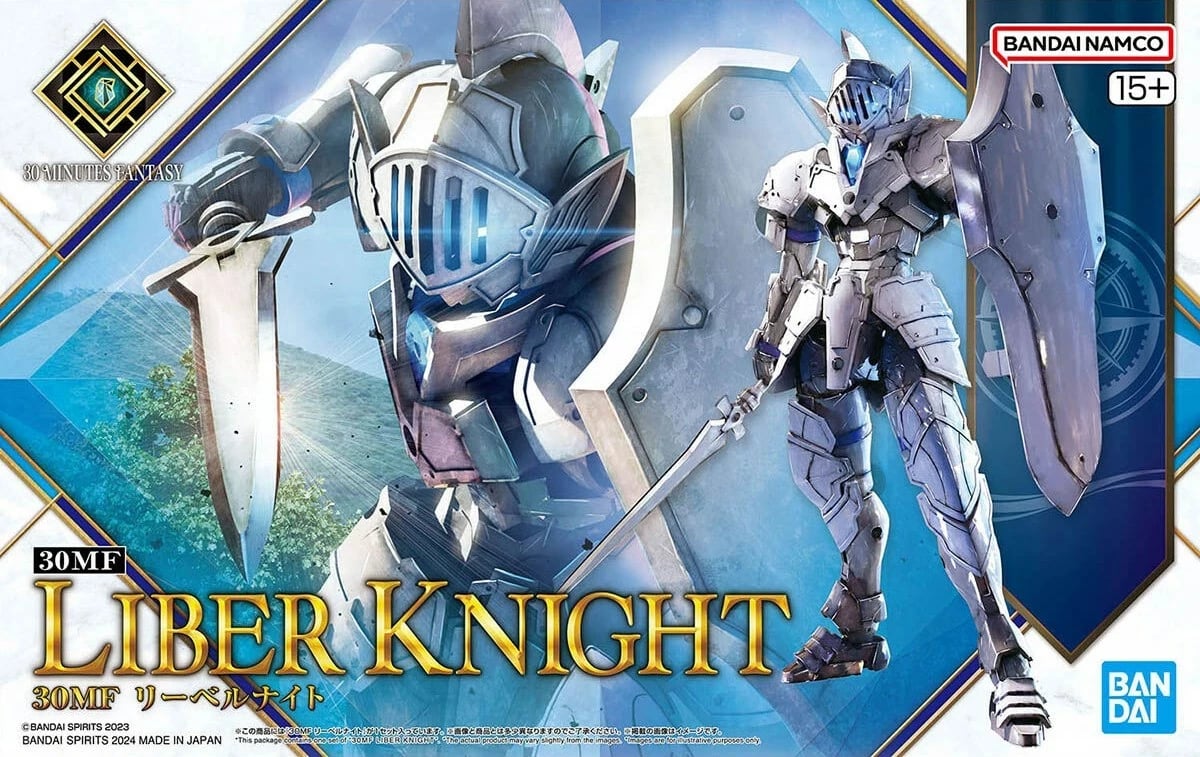 Figurë koleksionuese Bandai 30MF Liber Knight, model kit