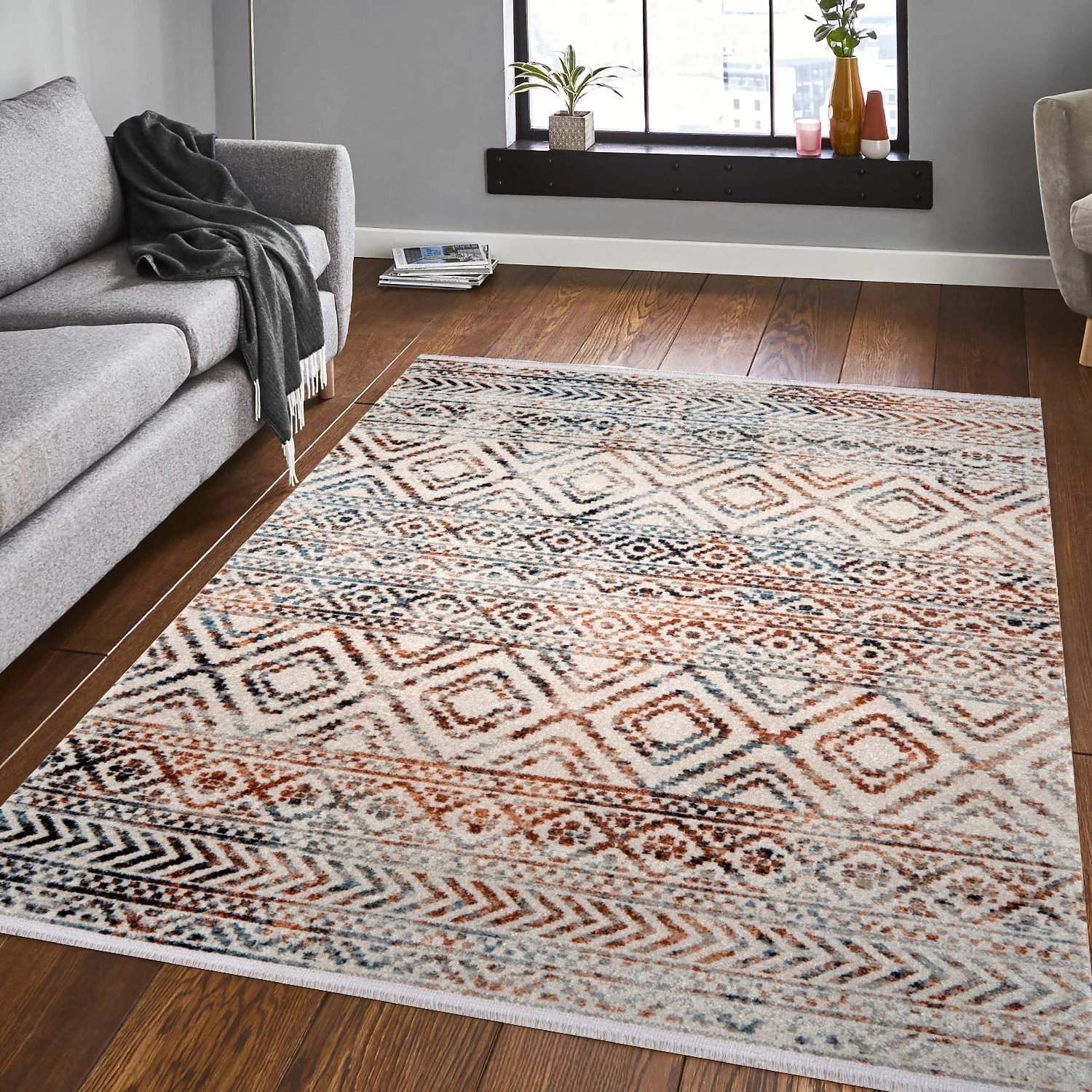 Qilim Conceptum Hypnose Bohem 4006, 150x230cm, shumëngjyrësh