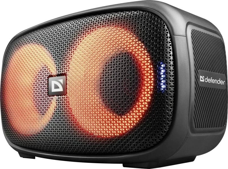 Boks Bluetooth defender Q5, 20W, LED, BT 5.3, FM, USB, TWS, Zi