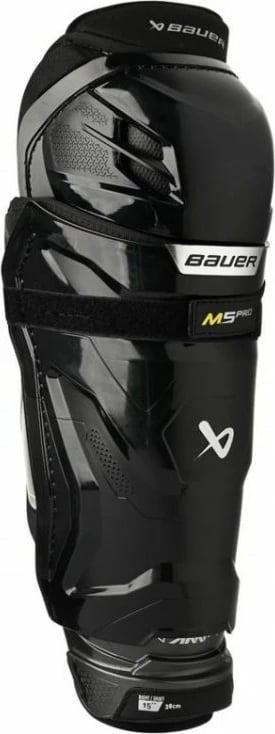 Mbrojtëse kërcinjsh për hokej Bauer, unisex, të zeza