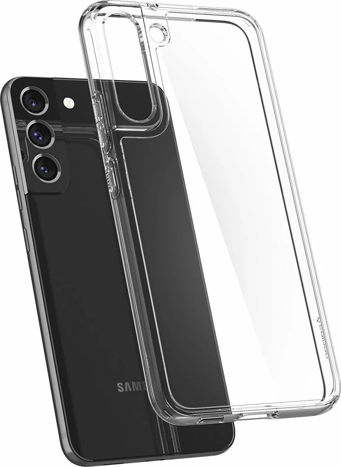 Mbështjellës Spigen Ultra Hybrid për Samsung Galaxy S22, Transparent
