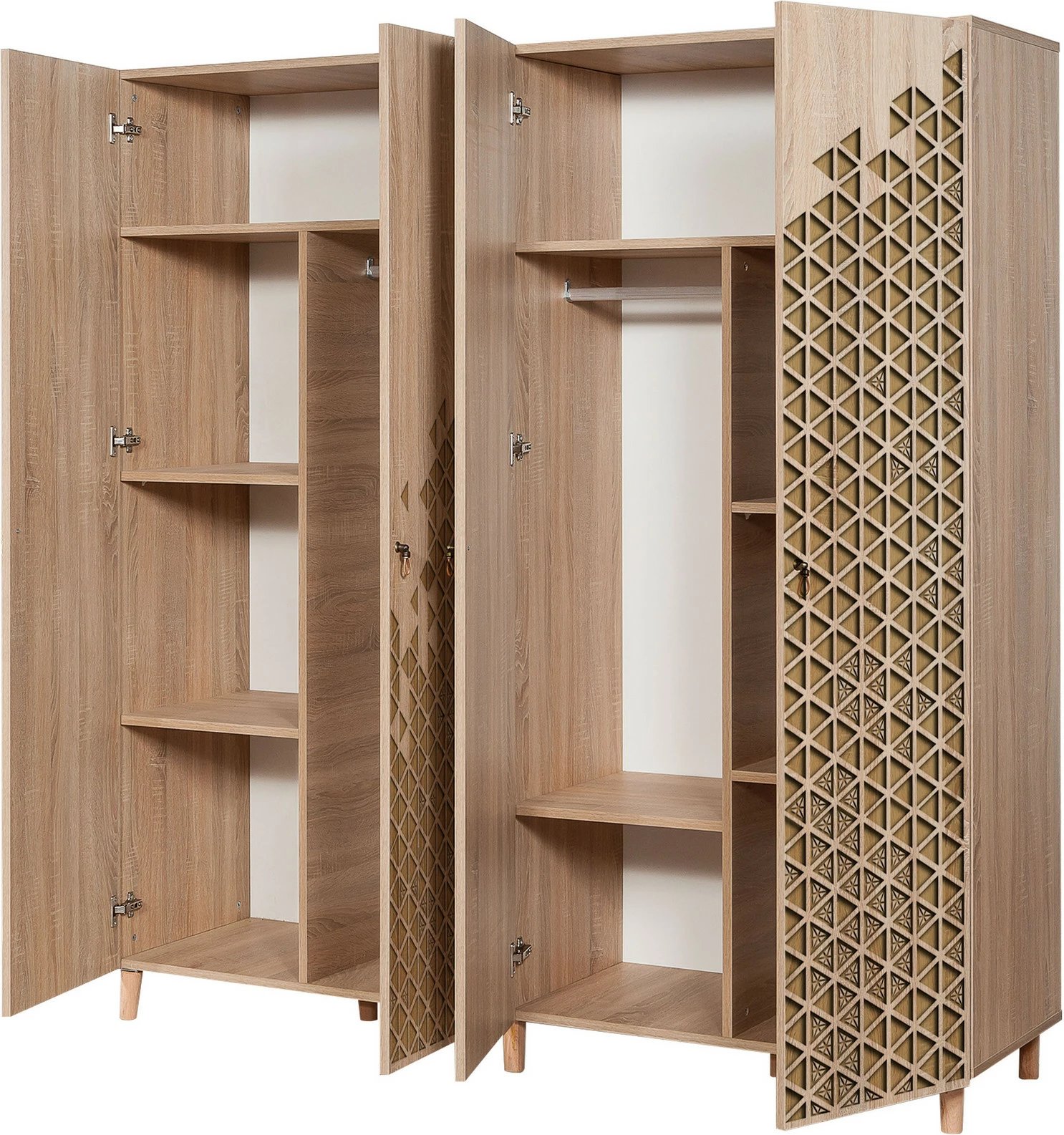 Dollap Hanah Home, İmaj-120, ngjyrë lisi Sonoma