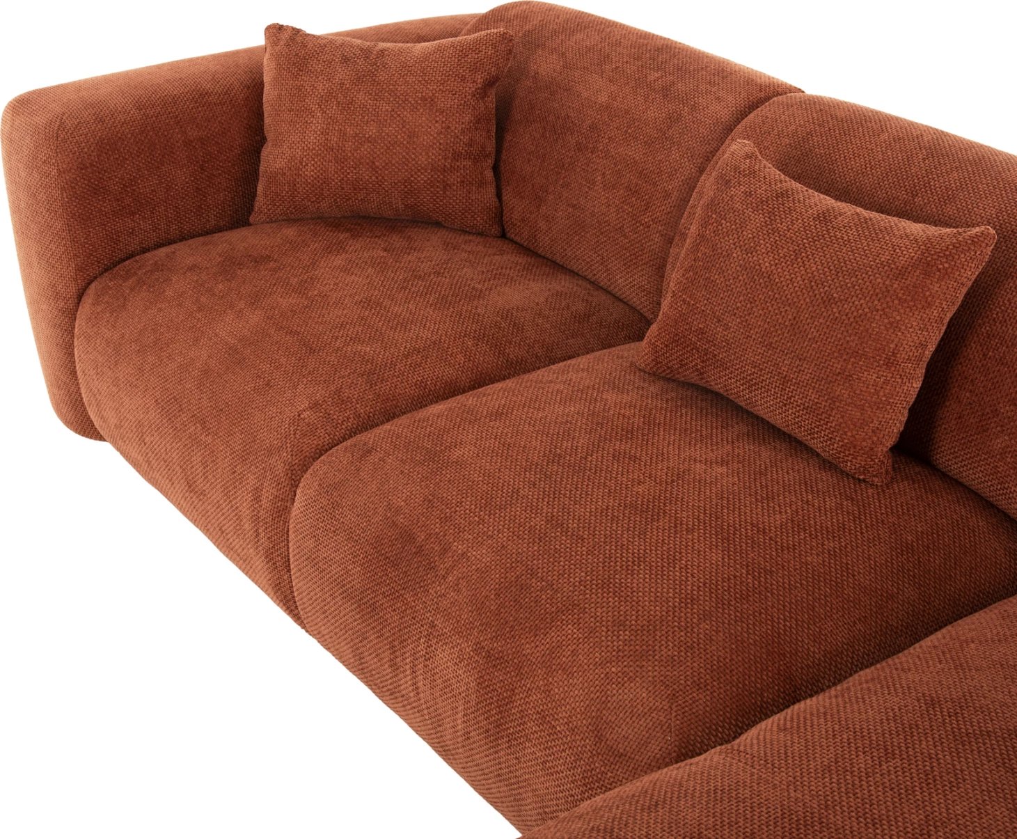 Divan qoshe BRICKEN FH3275.03R ngjyrë tulle 110-282x98-160x72H cm