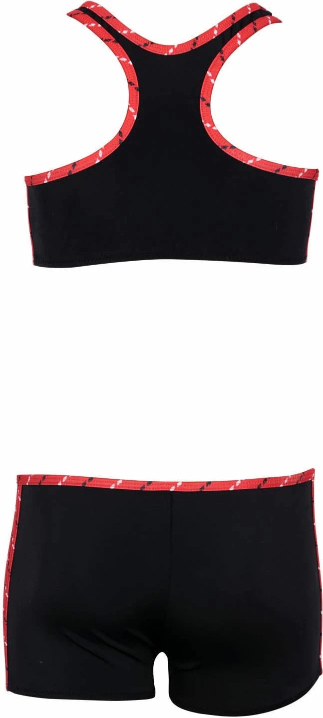 Set bikini sportiv dy pjesësh, ngjyrë e zezë, Jumeon