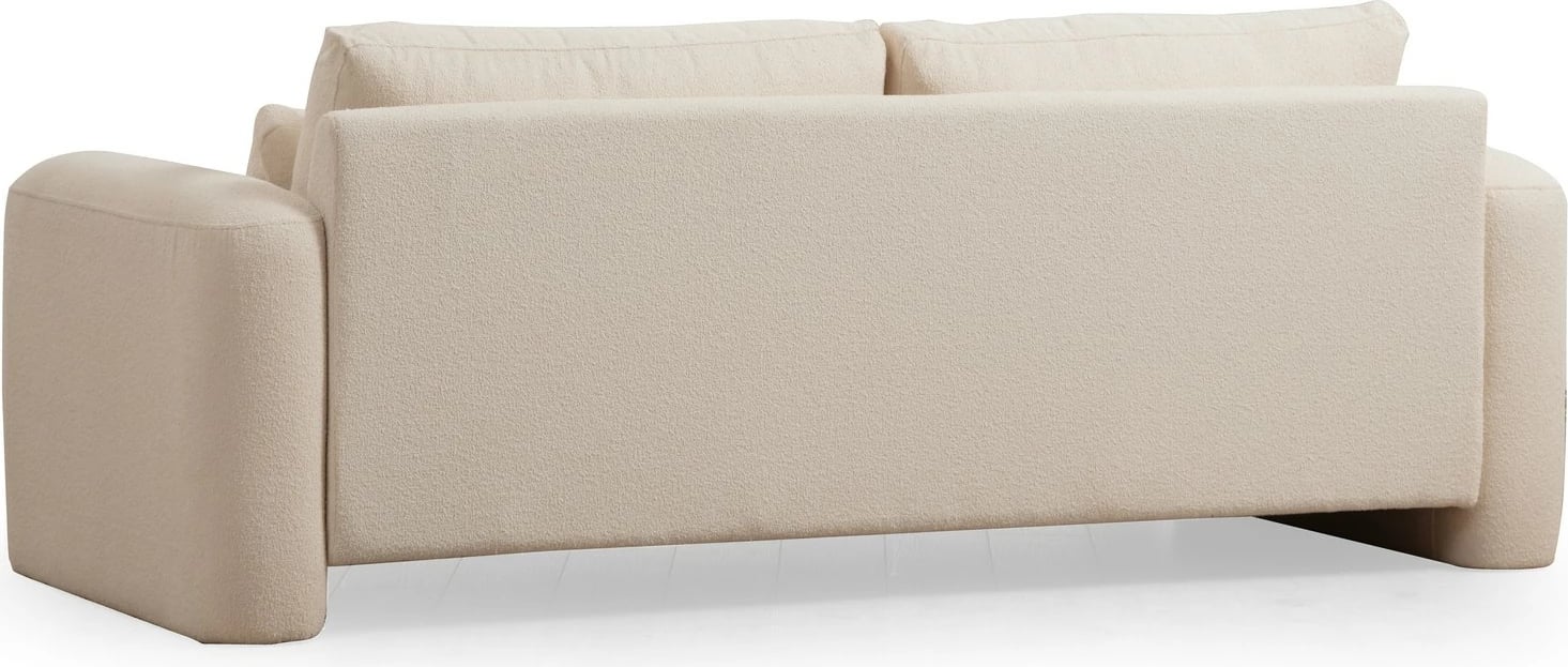 Divan treshe Atelier del Sofa, ngjyrë krem, Lily